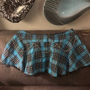 Vintage Lip Service ultra mini skirt